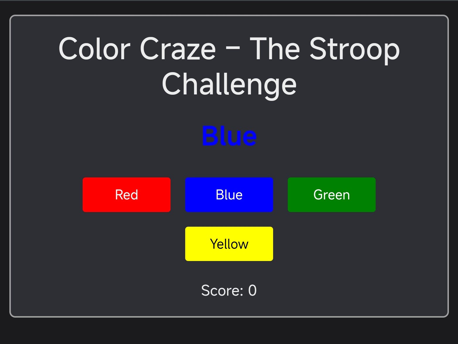 Safe Spot Challenge